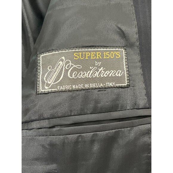 Gianni Manzoni Mens Blazer Super 150s Virgin Wool Italy Cessilstrona Size 42 - Picture 7 of 10